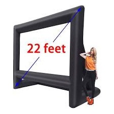 Movie Screen Inflatable 22ft Diagonal