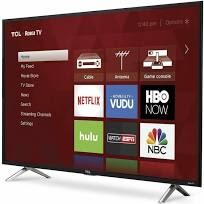 49" TCL ROKU TV