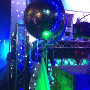 Dance Floor Lighting - Mirror Ball with Stand